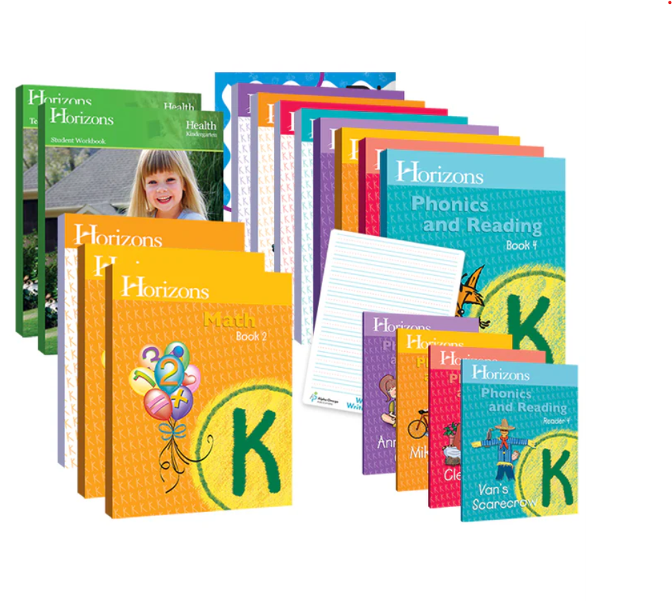HORIZONS Kindergarten Curriculum Set
