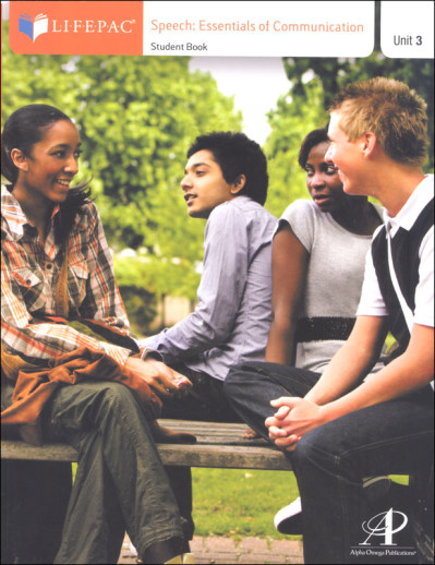 (SALE) - LIFEPAC Speech: Essentials of Communication