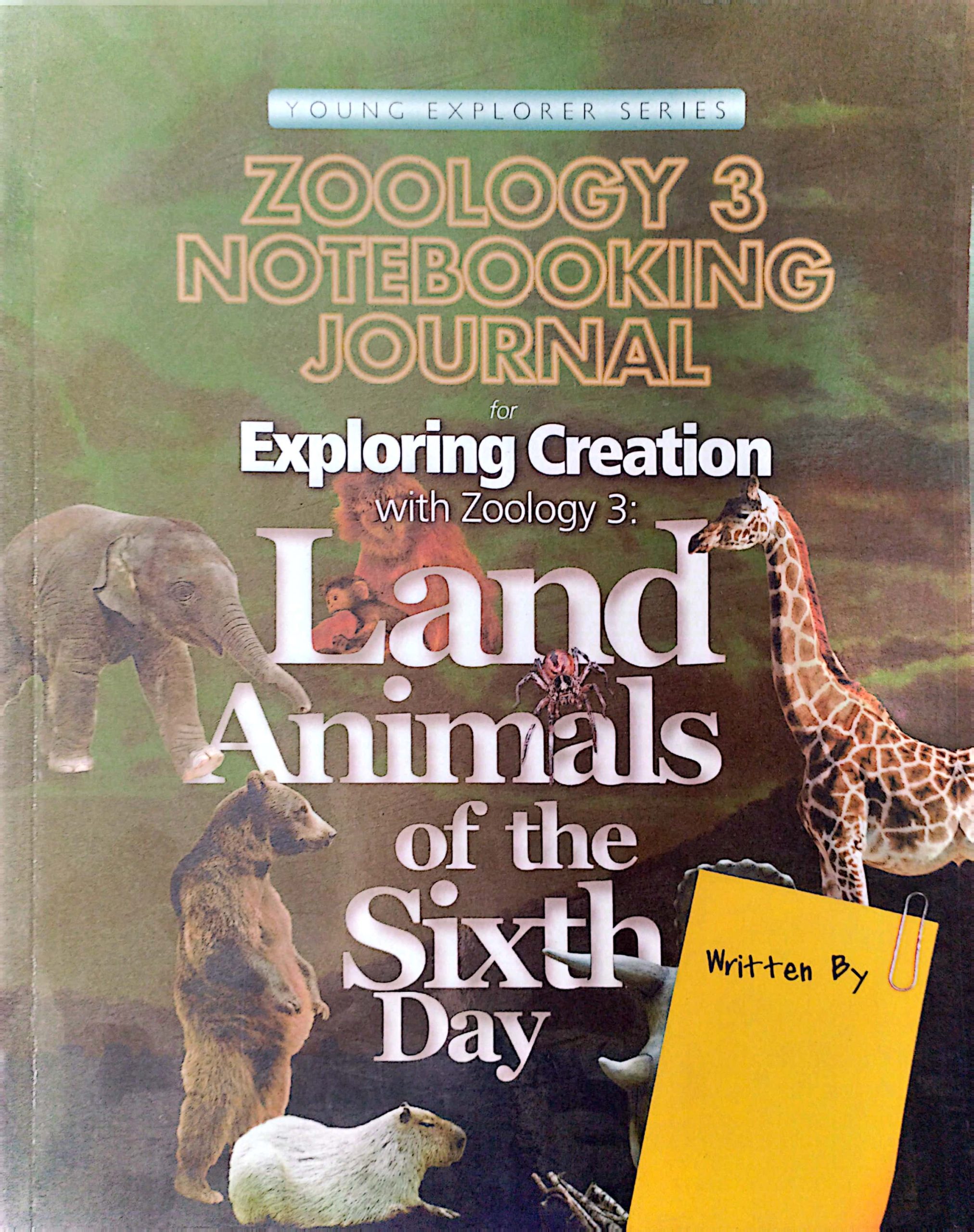 (SALE) Exploring Creation: Zoology 3 (Land Animals) Notebooking Journal