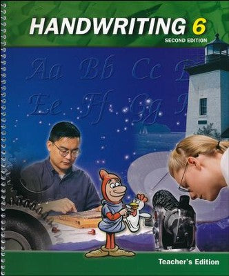 BJU Handwriting 6 e-Teacher's Edition (2nd Edition)