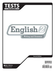 BJU English 2 Tests (2nd ed.)