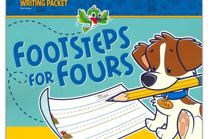 BJU Footsteps for Fours Writing Packet (3rd ed.)