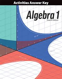 BJU Algebra 1 Activities Answer Key, 4th ed.