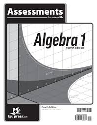 BJU Algebra 1 Assessments, 4th ed.