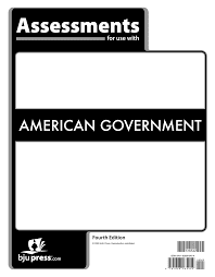 BJU American Government Assessments (4th ed.)