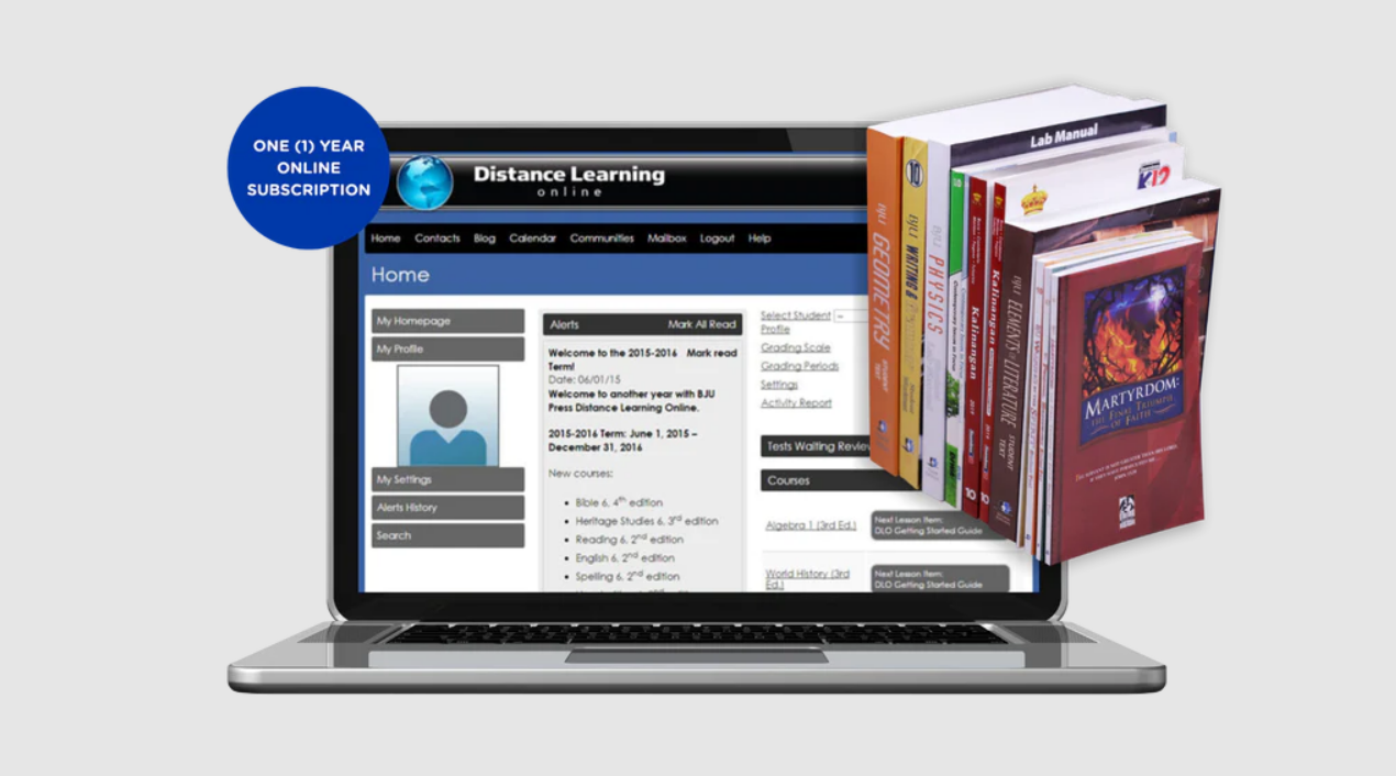 BJU Press Distance Learning Online for Grade 10 (PH Accreditation) Curriculum Bundle | Full Payment
