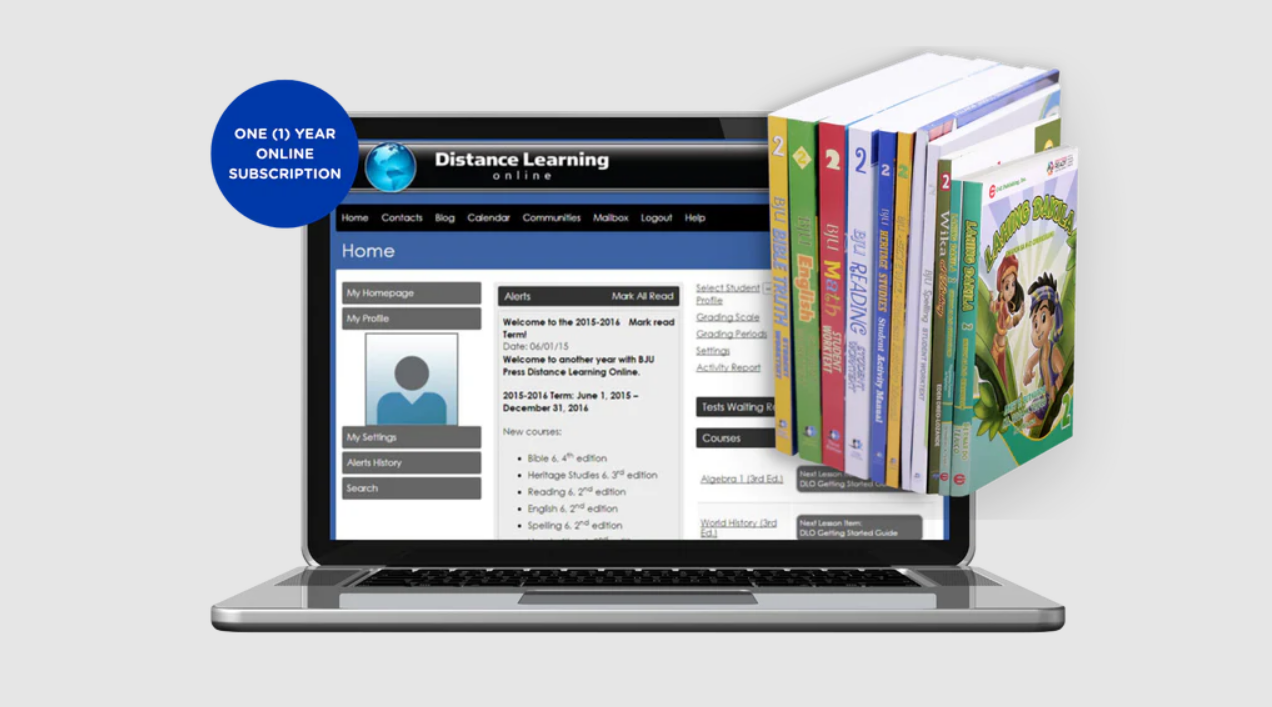 BJU Press Distance Learning Online for Grade 2 (PH Accreditation) Curriculum Bundle | Full Payment