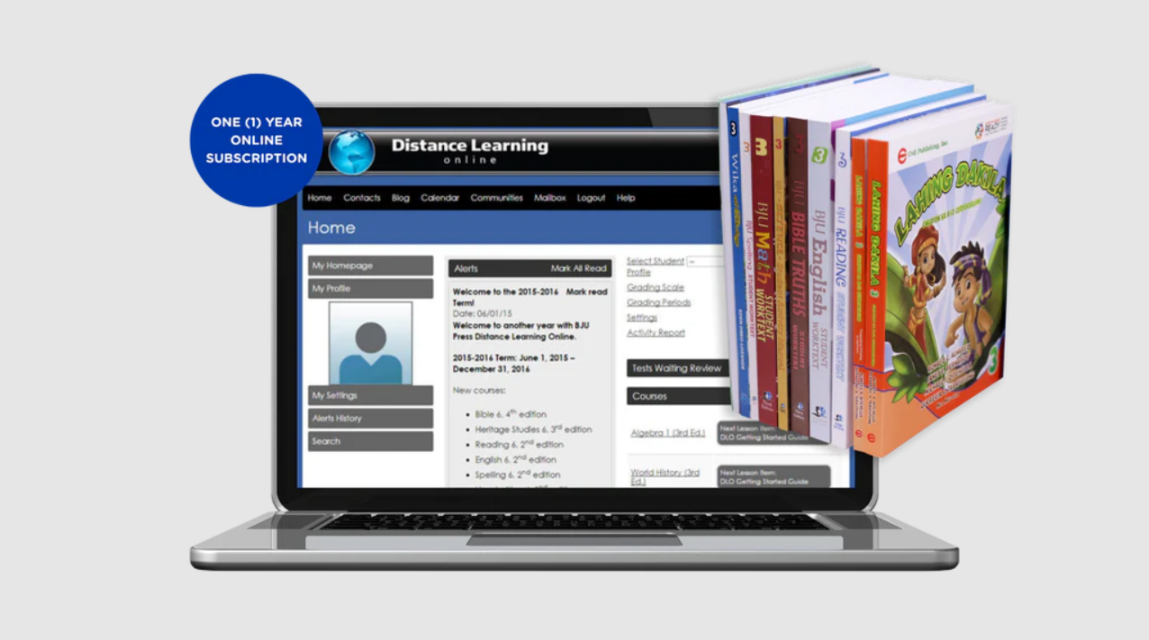 BJU Press Distance Learning Online for Grade 3 (PH Accreditation) Curriculum Bundle | Full Payment