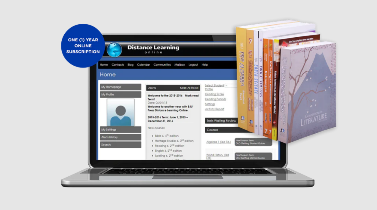 BJU Press Distance Learning Online for Grade 7 (PH Accreditation) Curriculum Bundle | Full Payment