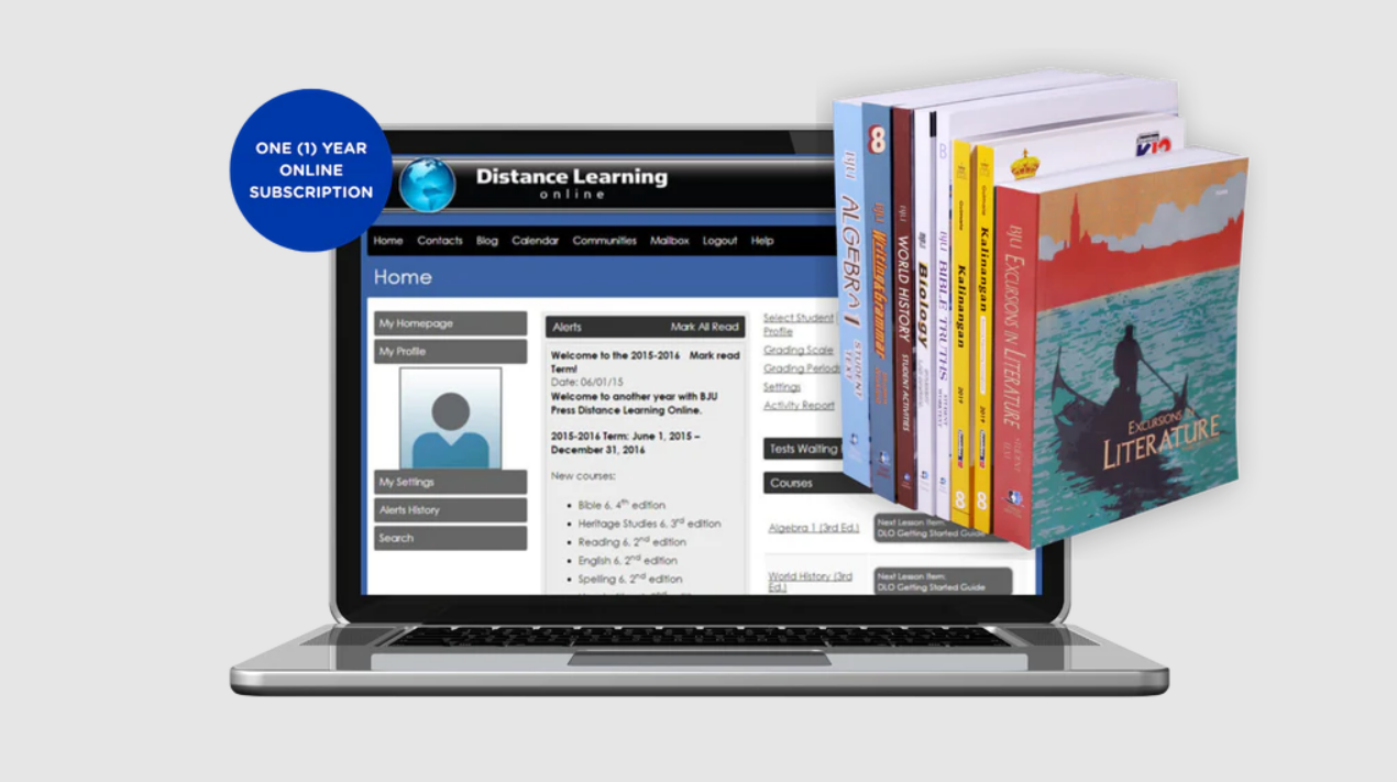 BJU Press Distance Learning Online for Grade 8 (PH Accreditation) Curriculum Bundle | Full Payment