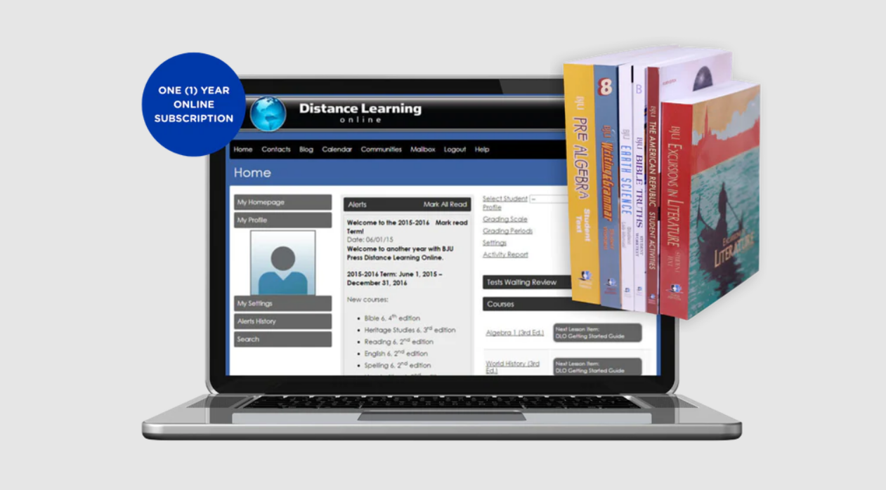 BJU Press Distance Learning Online for Grade 9 (US Accreditation) Curriculum Bundle | Full Payment