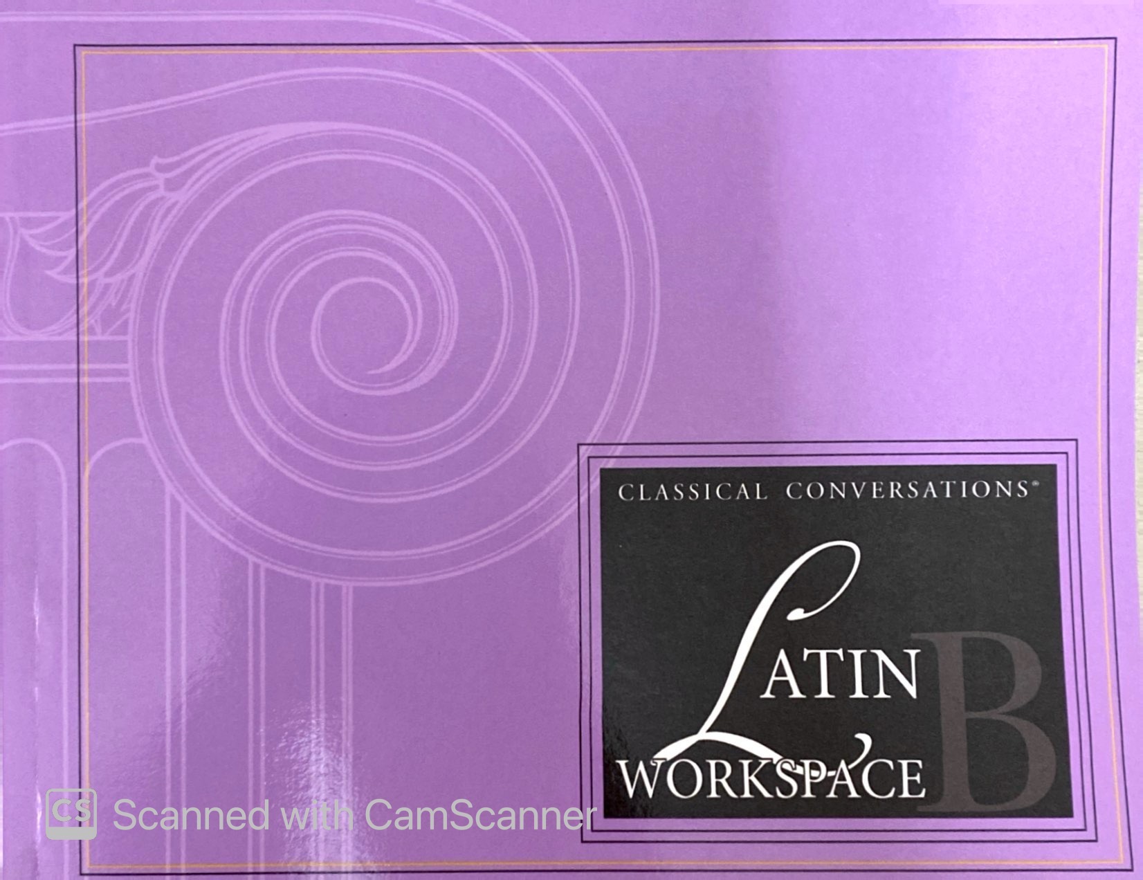CCMM Latin Workspace B (Locally Printed CC Resource)