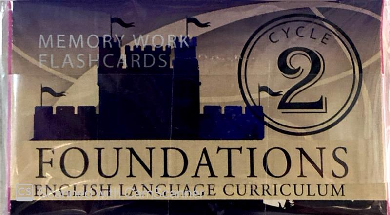 CCMM Foundations Memory Work Flashcards Cycle 2 2025 (Locally Printed CC Resource)
