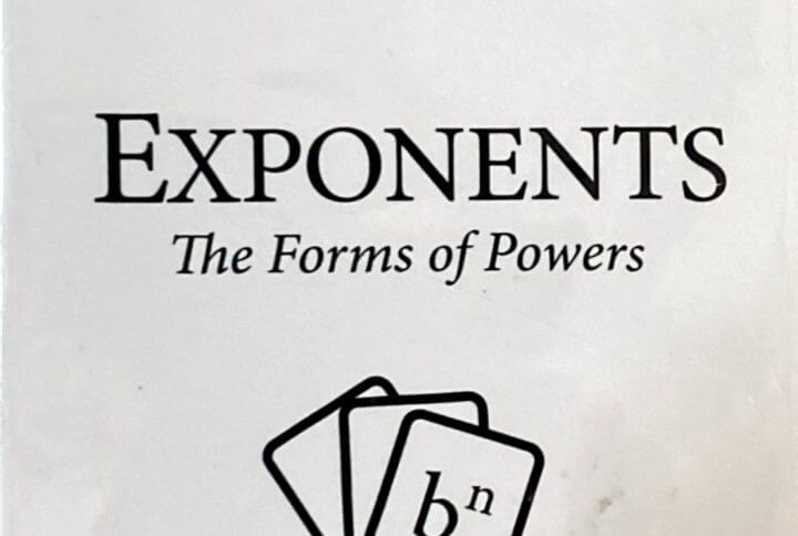 CCMM Flashcards Exponents The Forms of Powers (Locally Printed CC Resource)