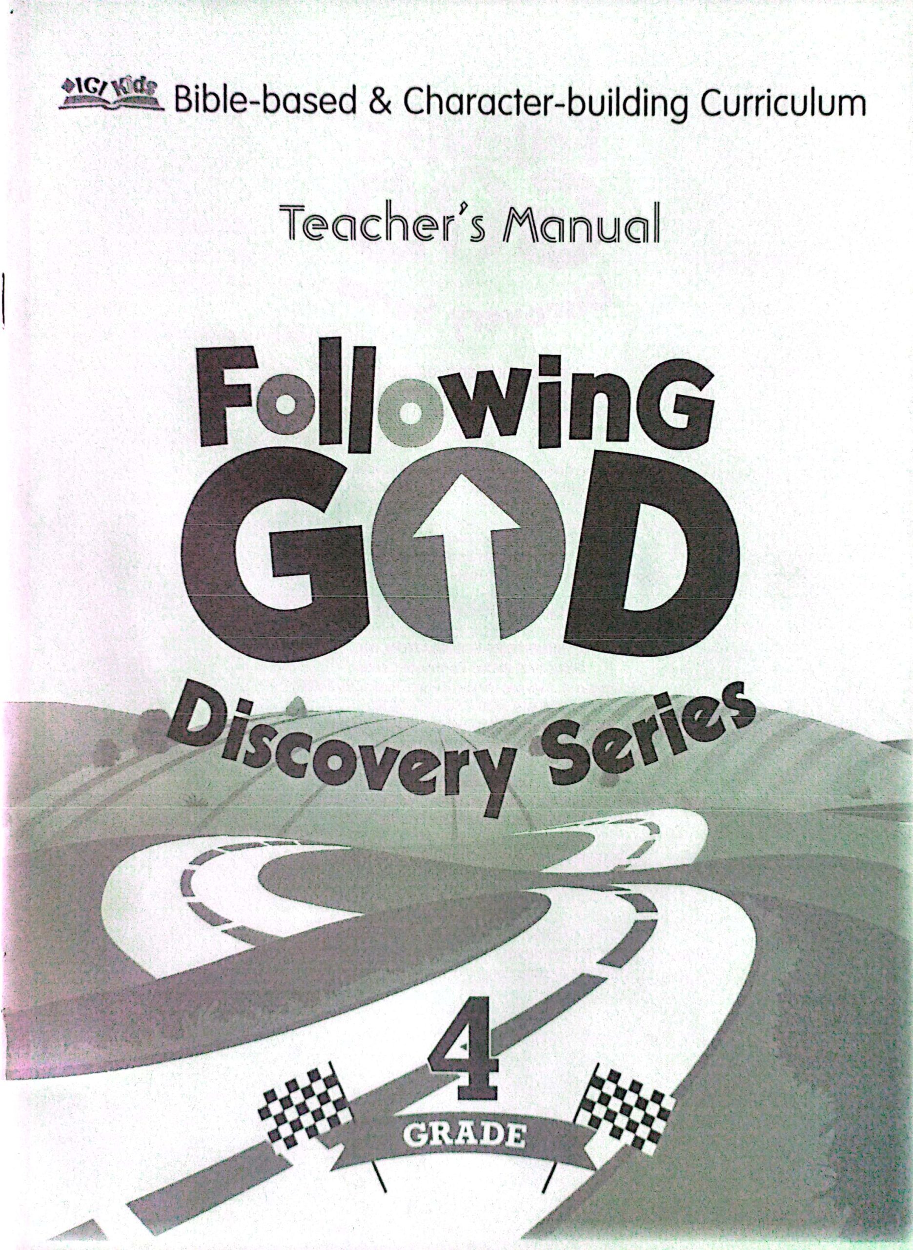 Following God 4 Set (Textbook, TM)