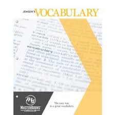 (SALE) - Jensen's Vocabulary