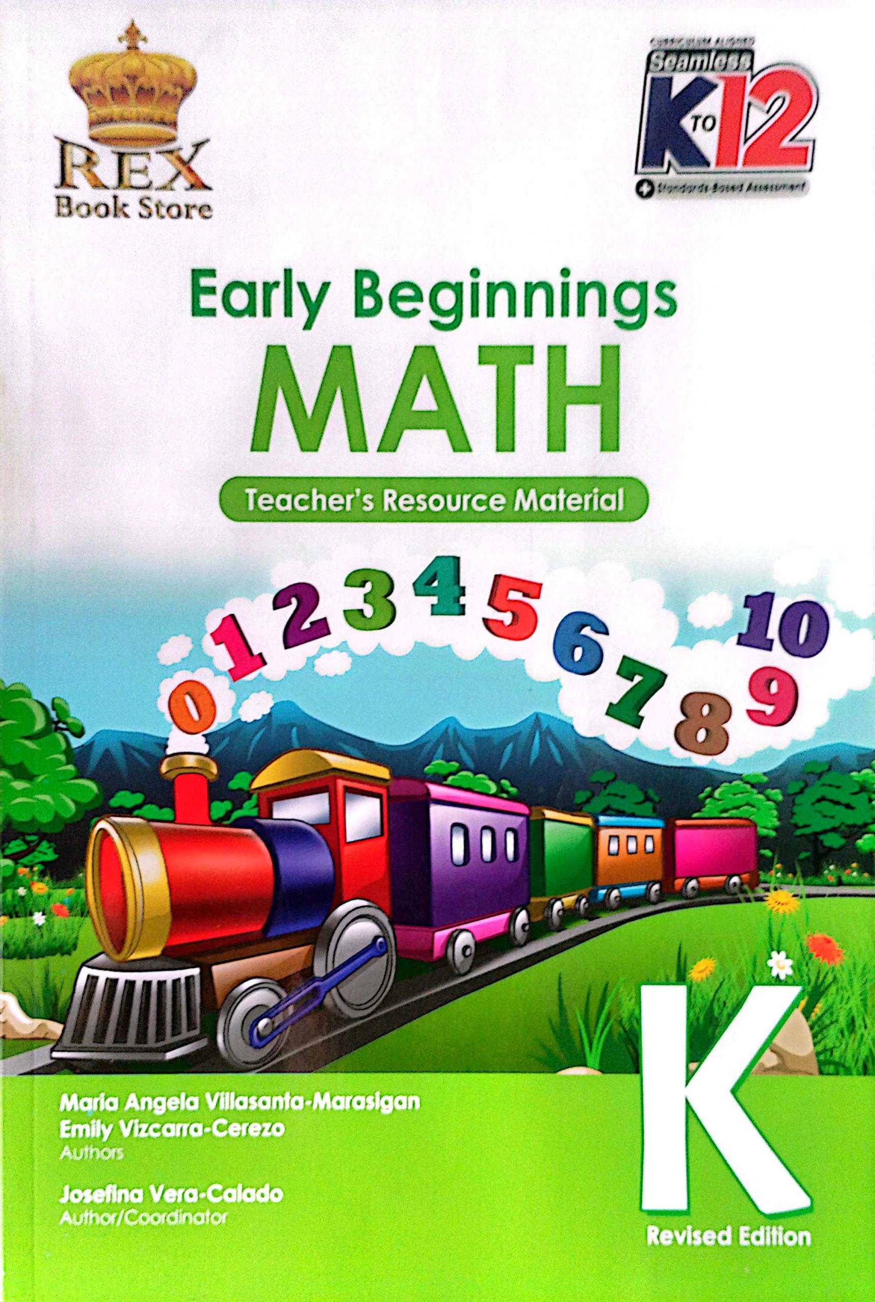 Early Beginnings: Math K Set (TB, TM) (2019)