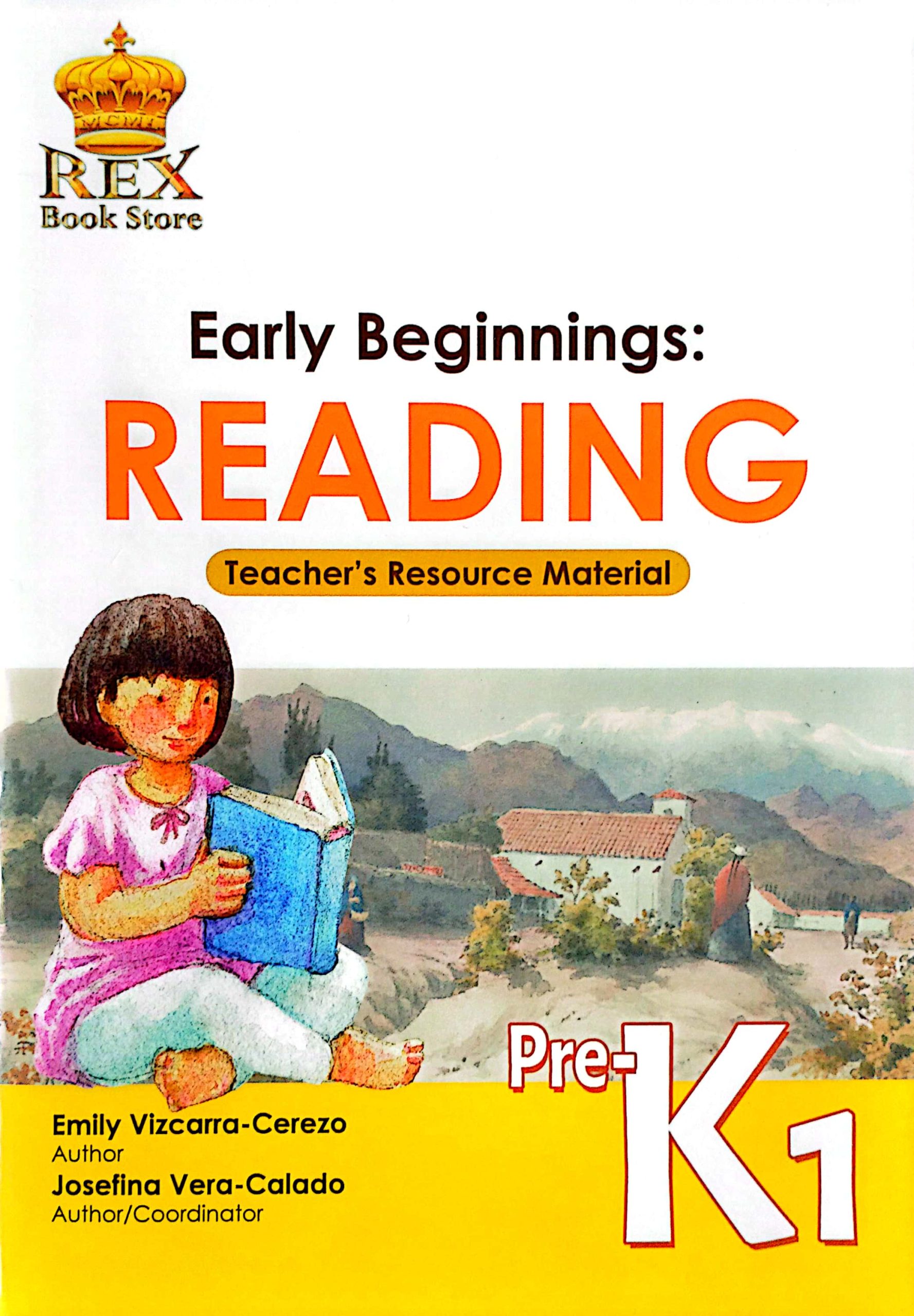 Early Beginnings: Reading Pre-K1 Set (TB, TM), 2019